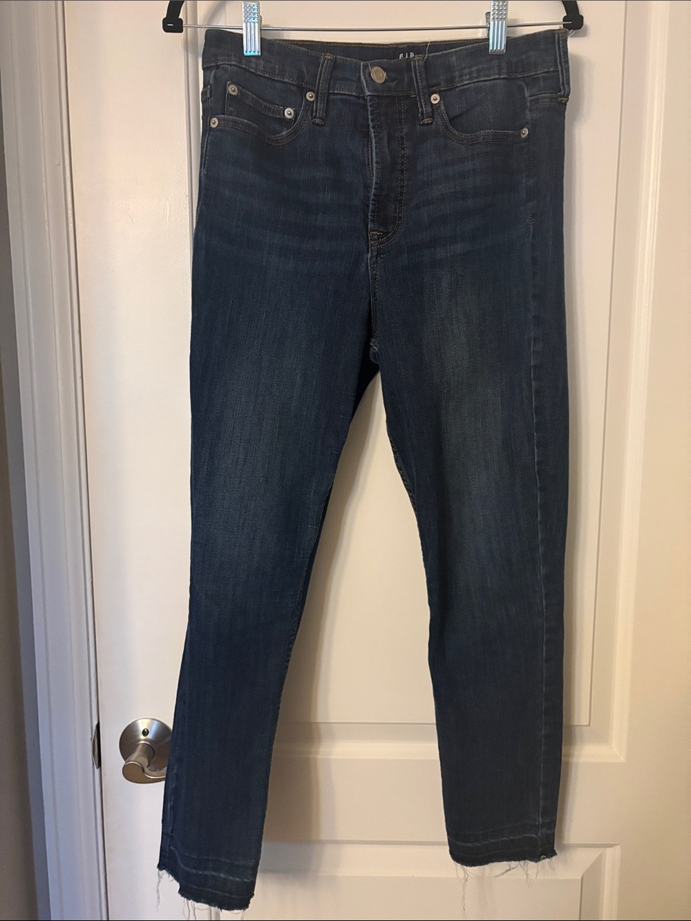GAP Dark Blue Cropped Slim Jeans